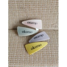 okorao Hair Clips for Styling and Sectioning, Non Slip Hair Clips with Silicone Band, No -Trace Hair Clips for Thick and Thin Hair - Professional Salon Hair Clips ( 4 Pack)